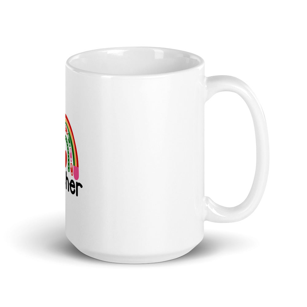 TEACHER - White glossy mug