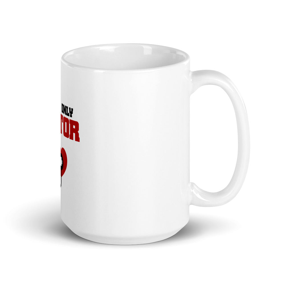 TOWN'S ONLY DOCTOR - White glossy mug