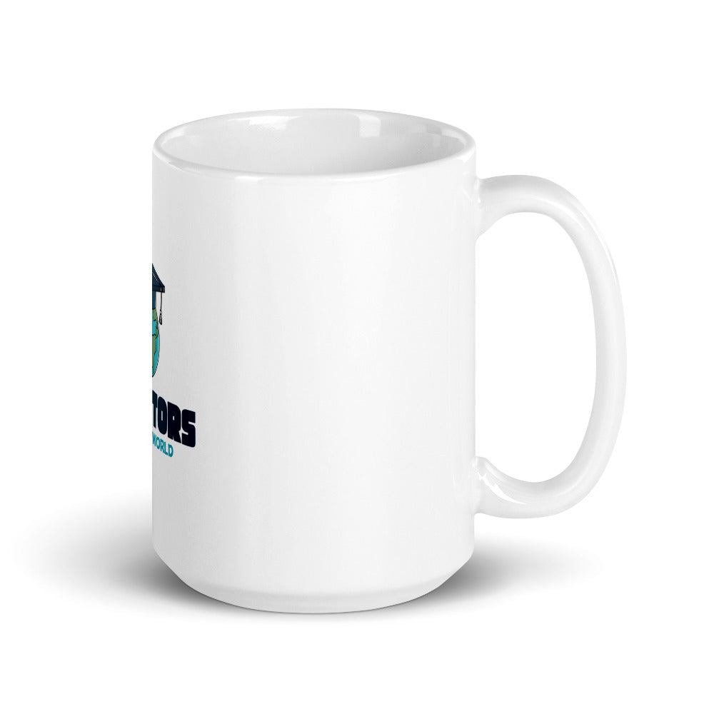 EDUCATORS CHANGE THE WORLD - White glossy mug