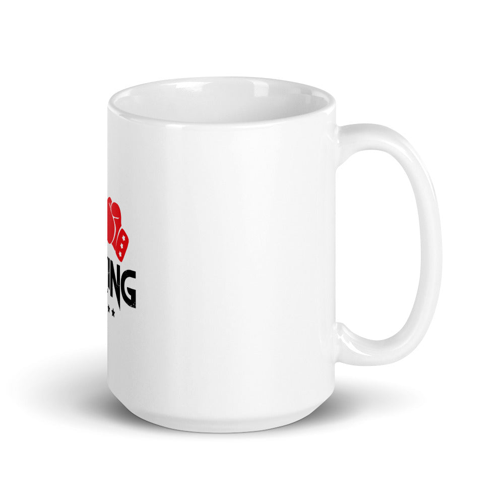 BOXING - White glossy mug