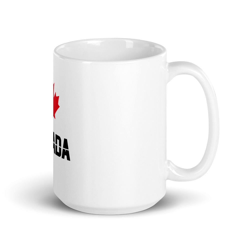 CANADA - White glossy mug