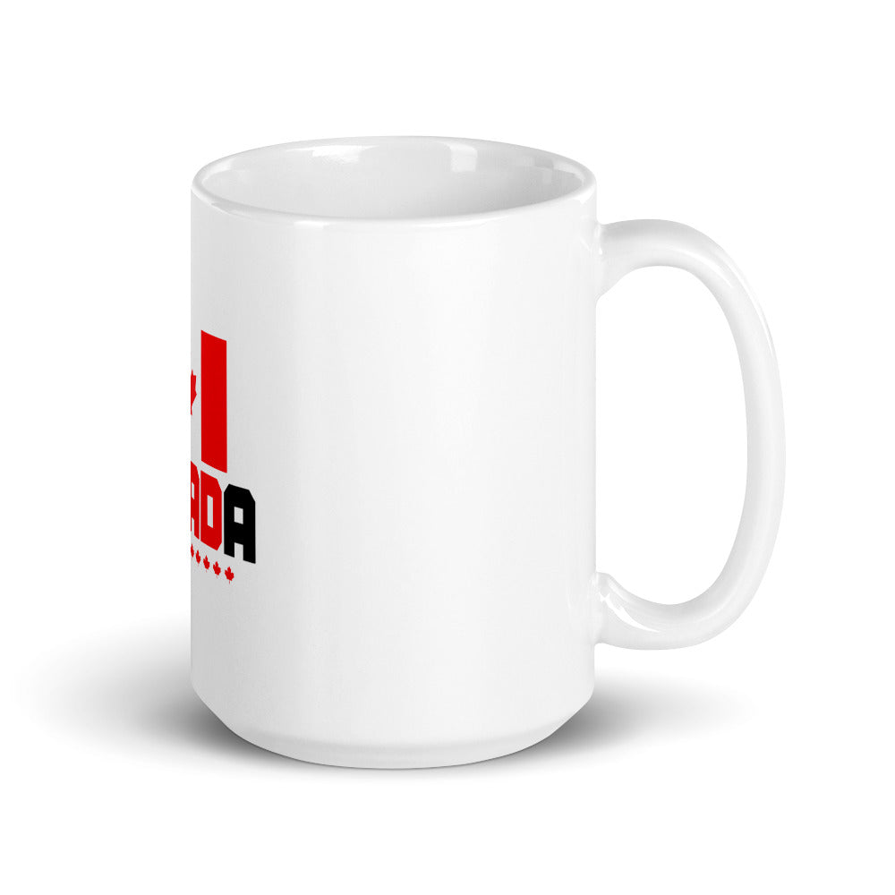 CANADA - White glossy mug