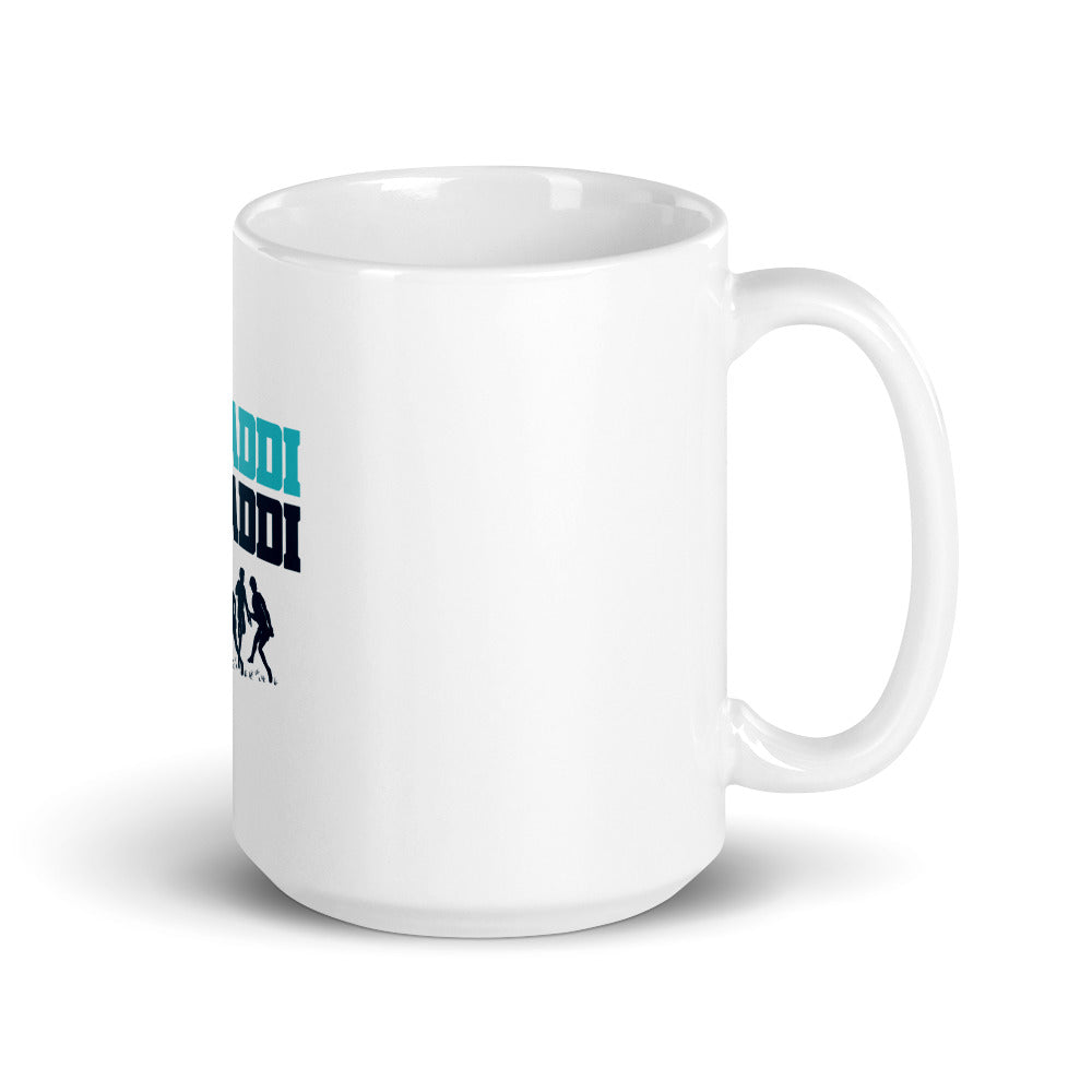 KABADDI KABADDI - White glossy mug