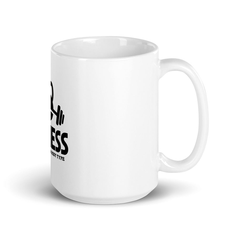 FITNESS - White glossy mug