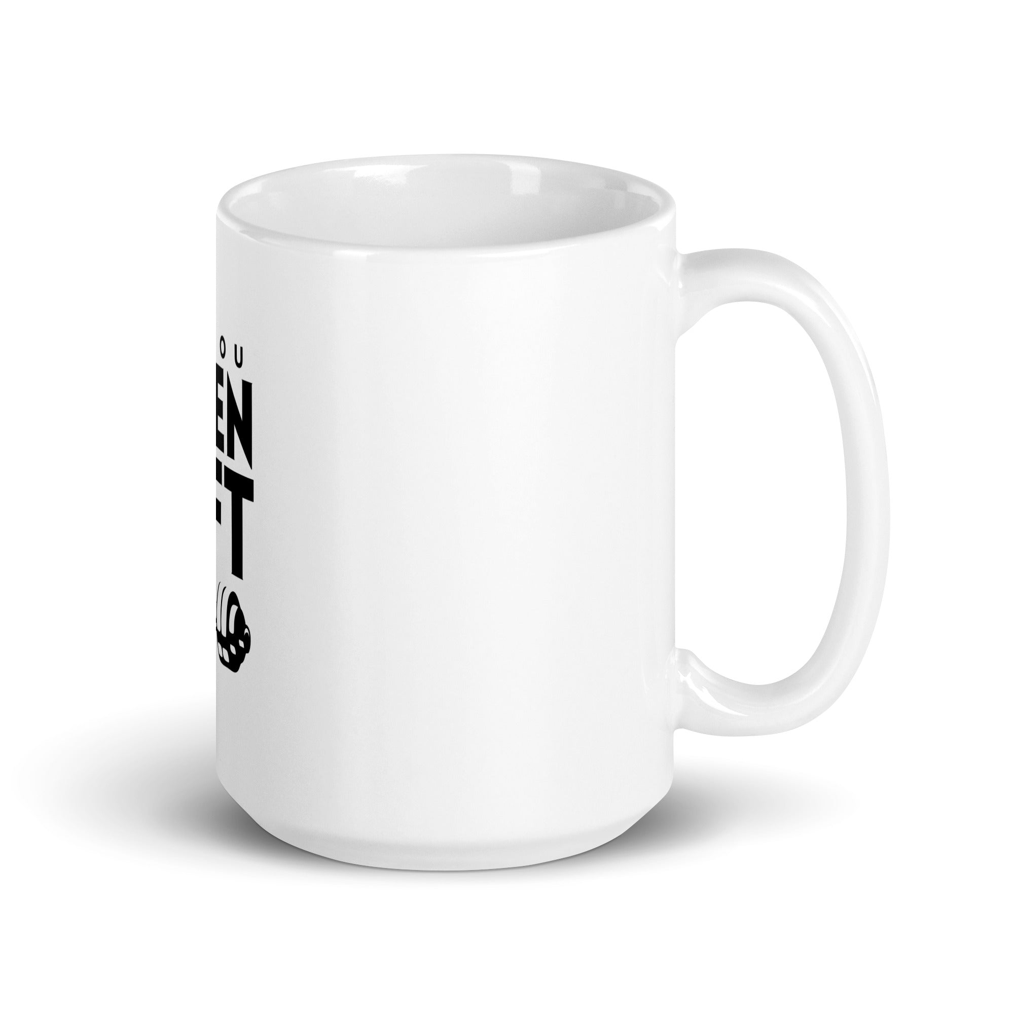 DO YOU EVEN LIFT - White glossy mug