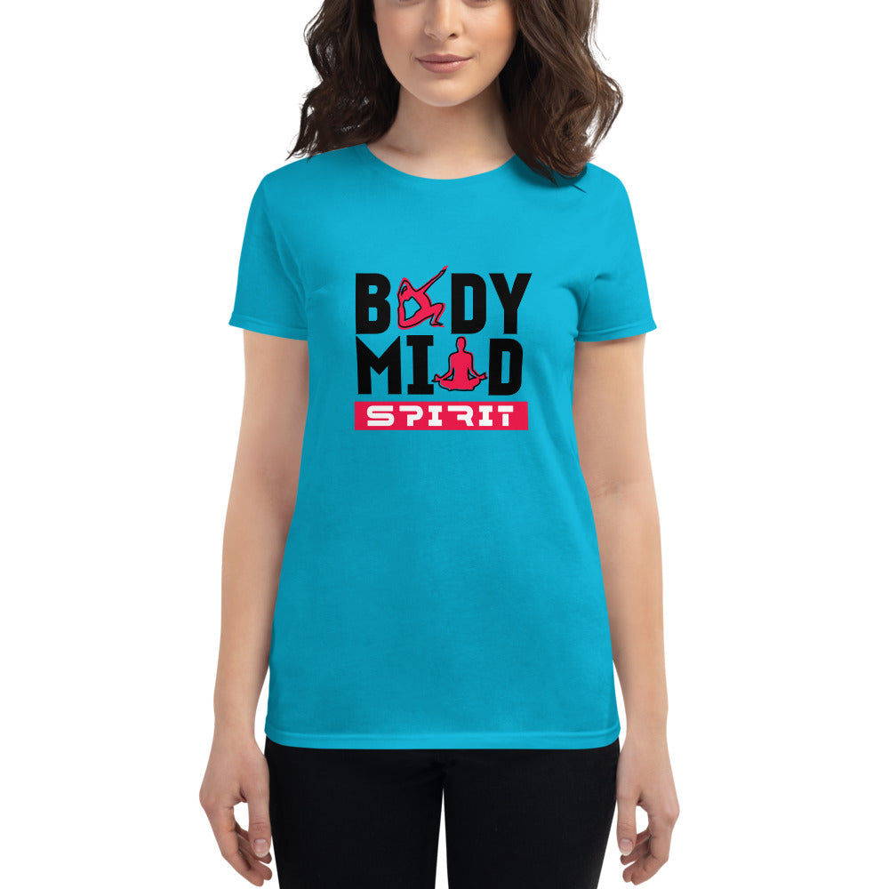 BODY MIND SPIRIT - Women's short sleeve t-shirt