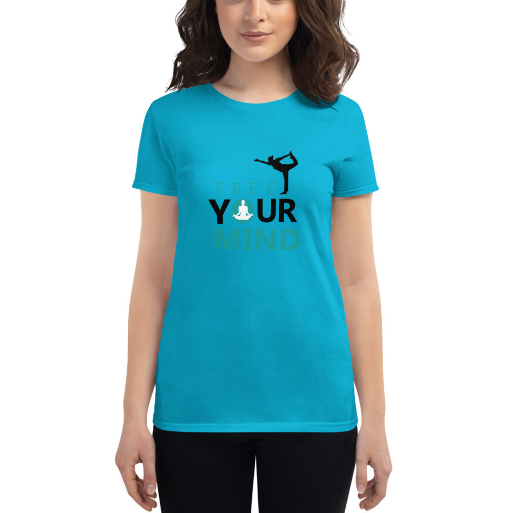 FREE YOUR MIND - Women's short sleeve t-shirt