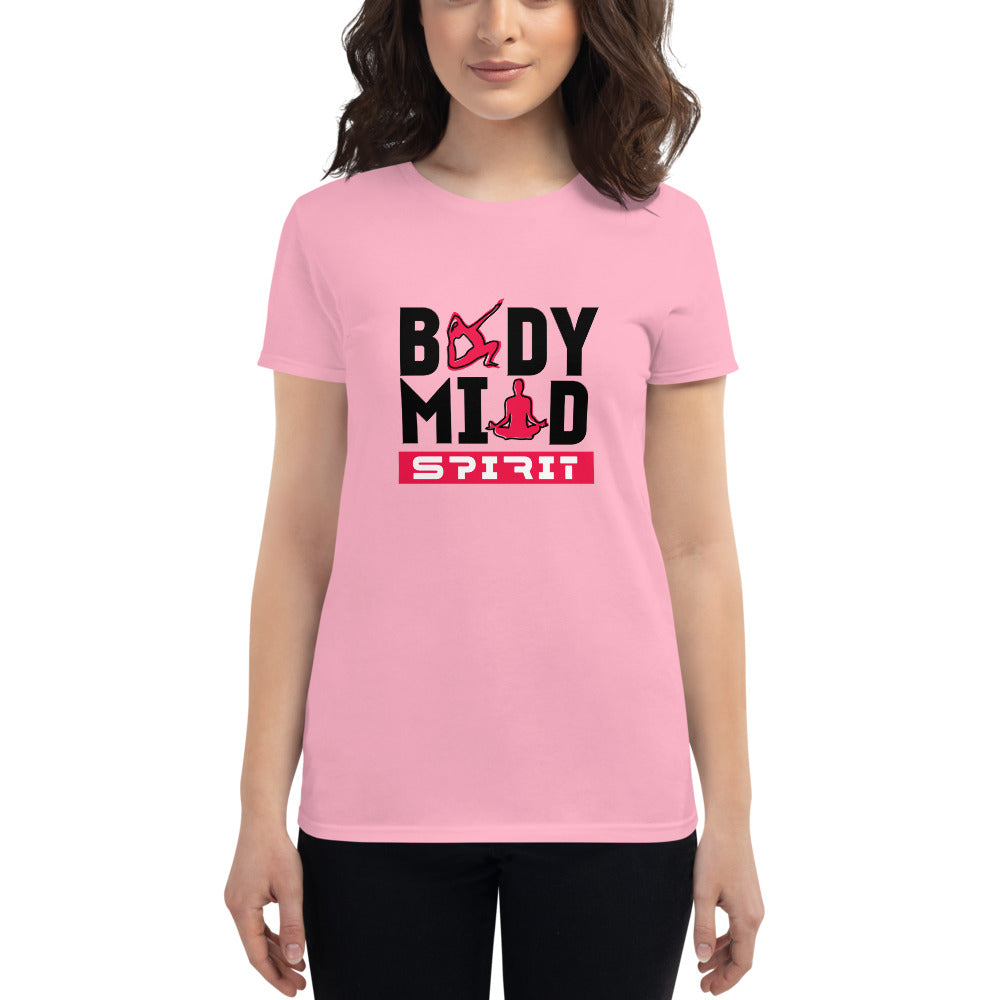 BODY MIND SPIRIT - Women's short sleeve t-shirt