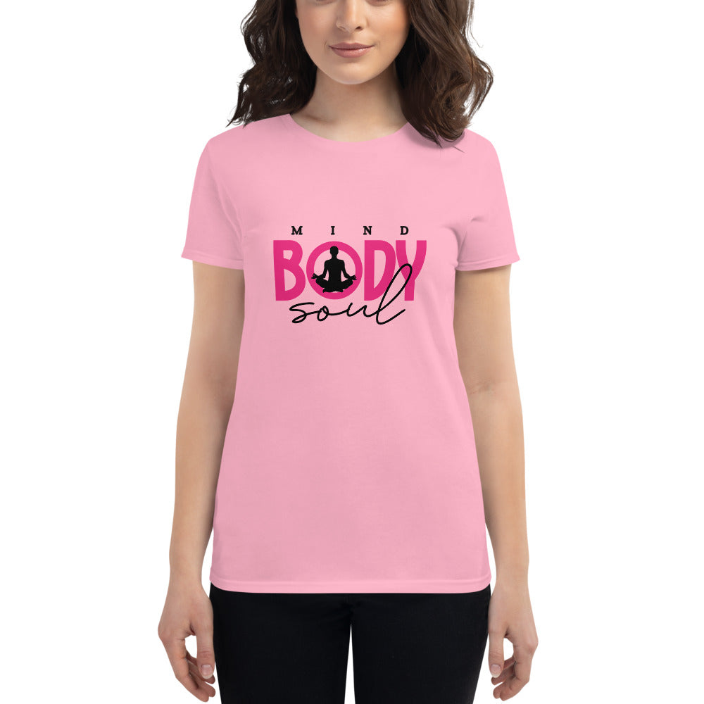 MIND BODY SOUL - Women's short sleeve t-shirt