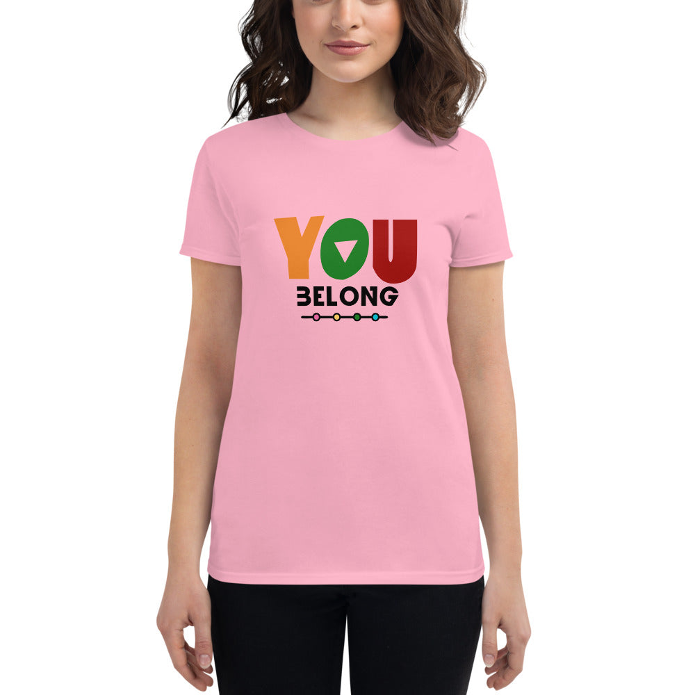 YOU BELONG - Women's short sleeve t-shirt