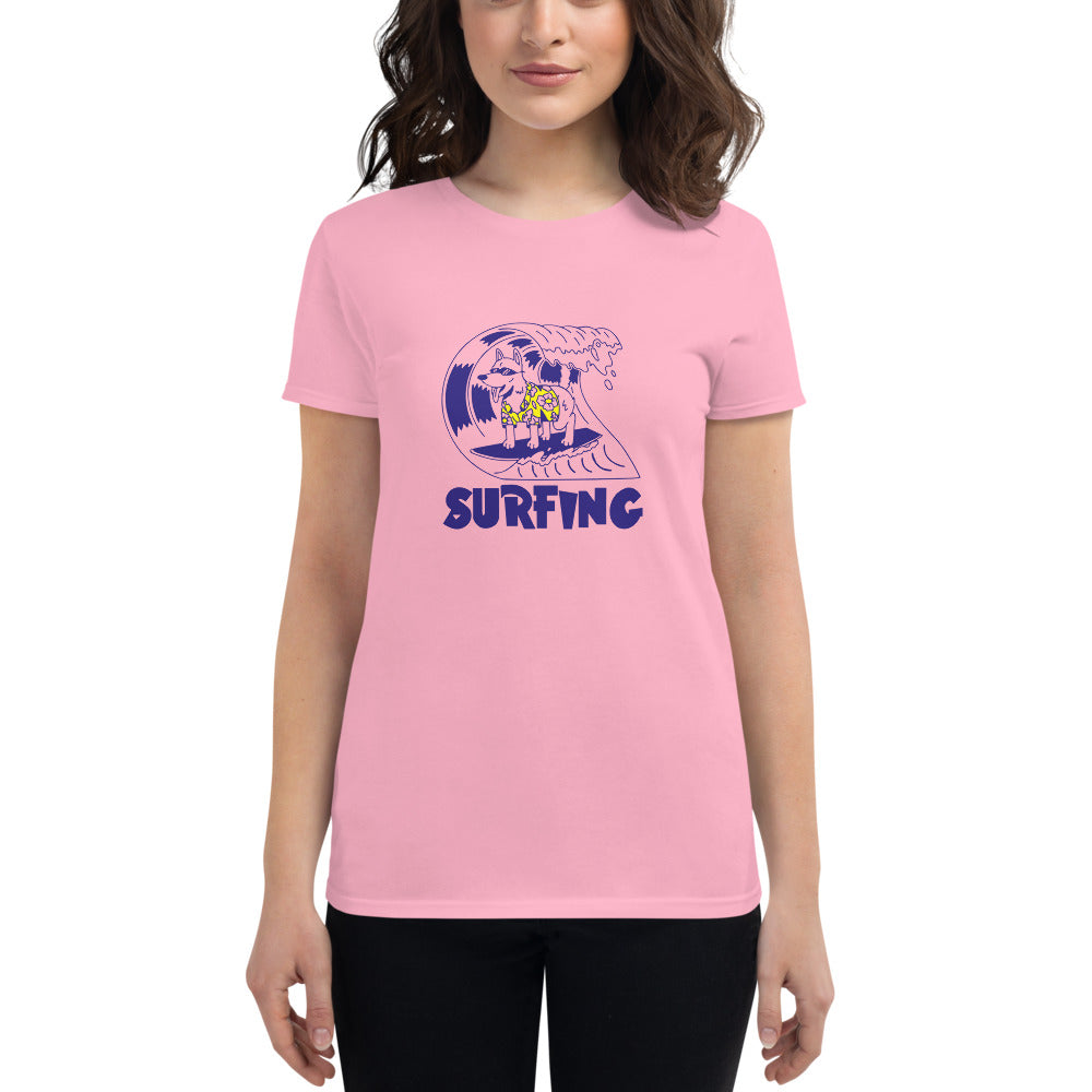 SURFING - Women's short sleeve t-shirt