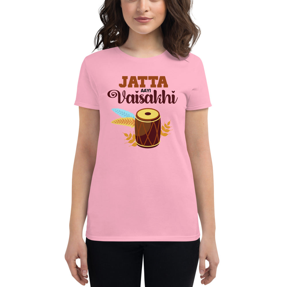 JATTA AAYI VAISAKHI - Women's short sleeve t-shirt