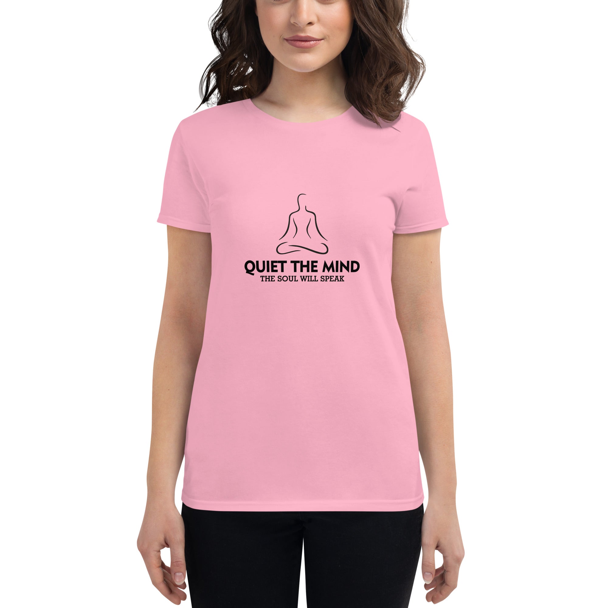 QUIET THE MIND - Women's short sleeve t-shirt