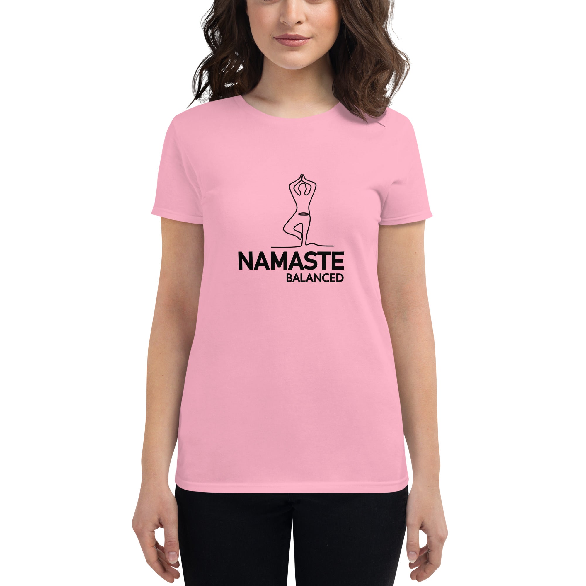 NAMASTE BALANCED - Women's short sleeve t-shirt