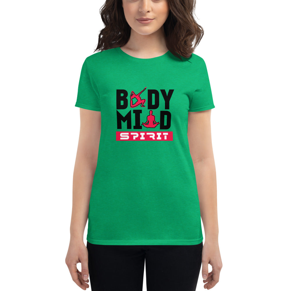 BODY MIND SPIRIT - Women's short sleeve t-shirt