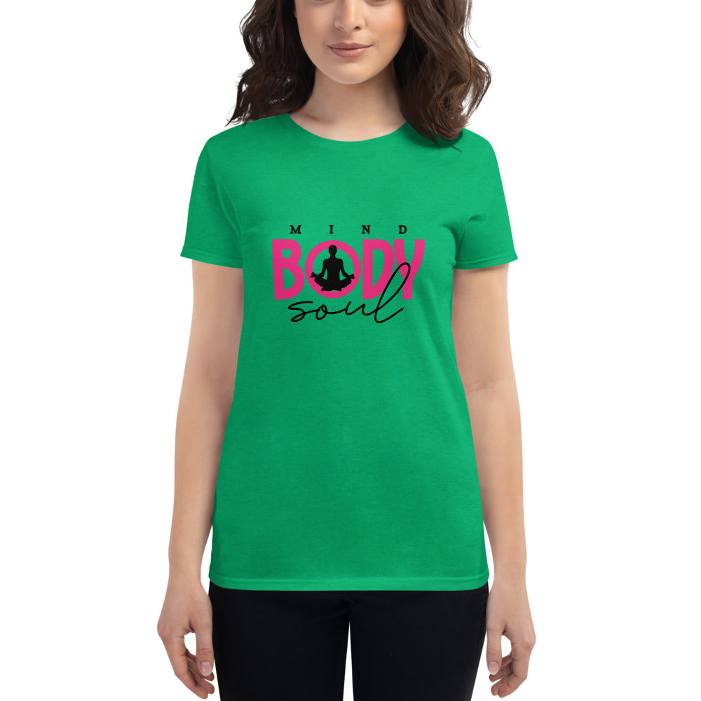 MIND BODY SOUL - Women's short sleeve t-shirt