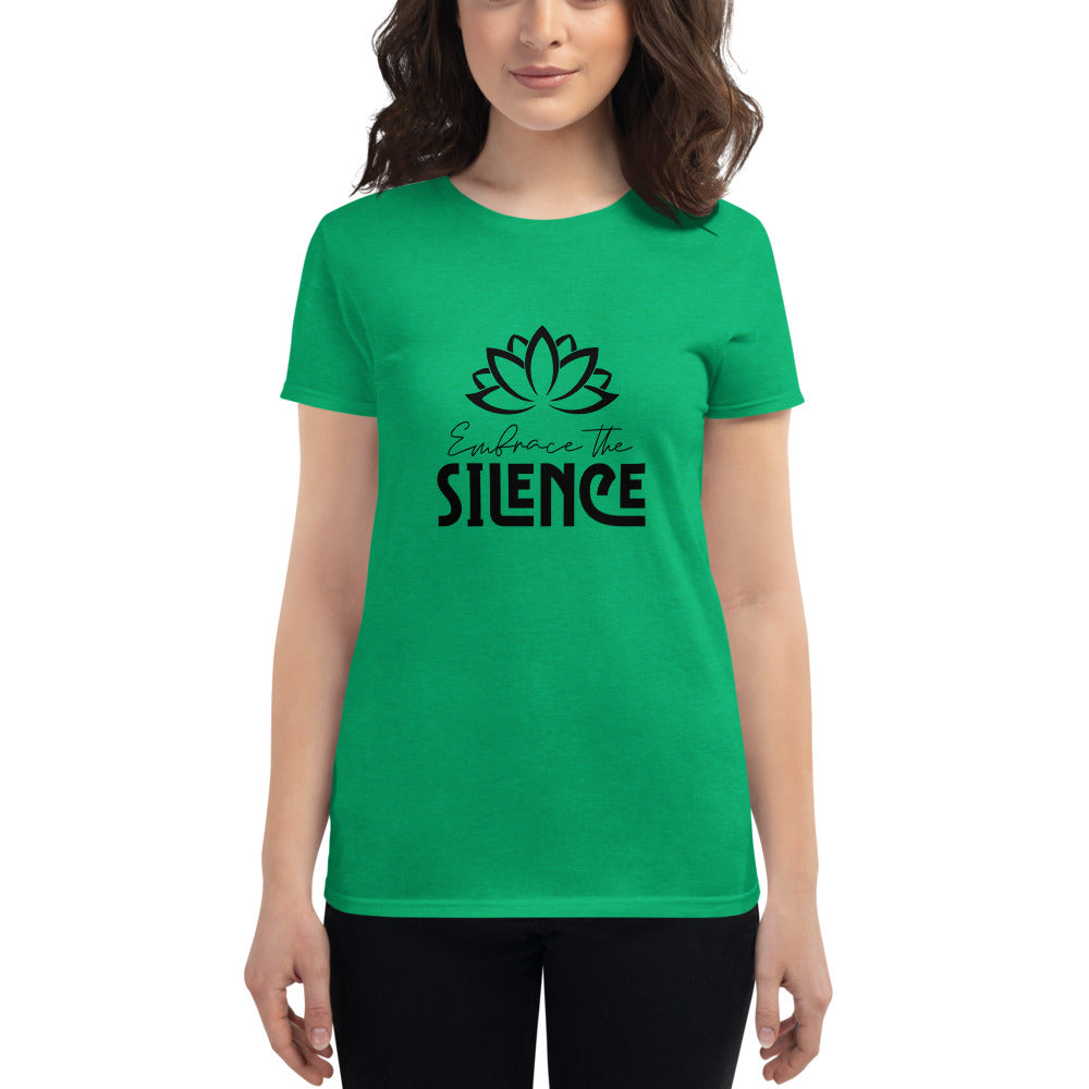 EMBRACE THE SILENCE - Women's short sleeve t-shirt