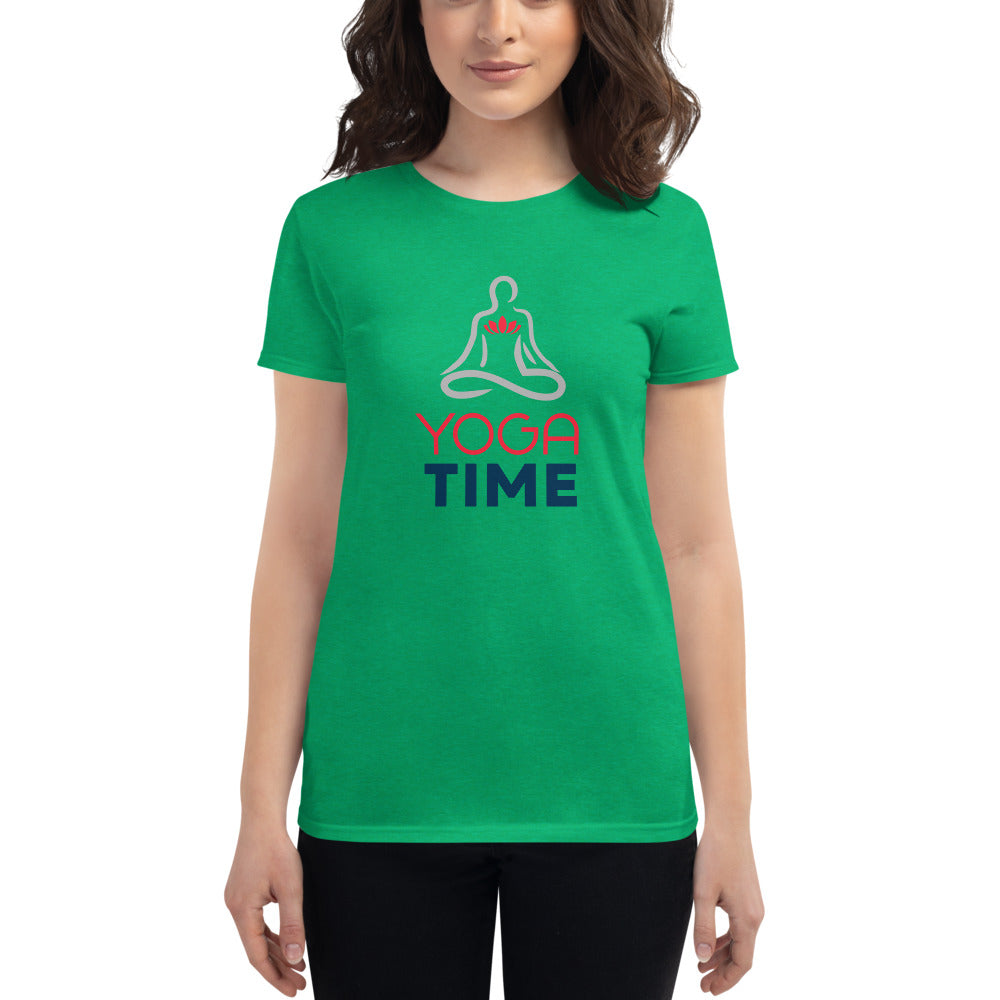 YOGA TIME - Women's short sleeve t-shirt