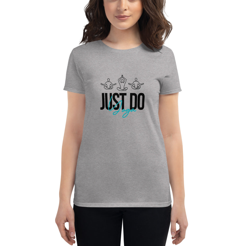 JUST DO YOGA - Women's short sleeve t-shirt