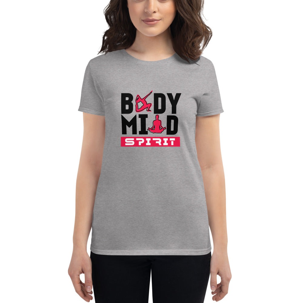 BODY MIND SPIRIT - Women's short sleeve t-shirt