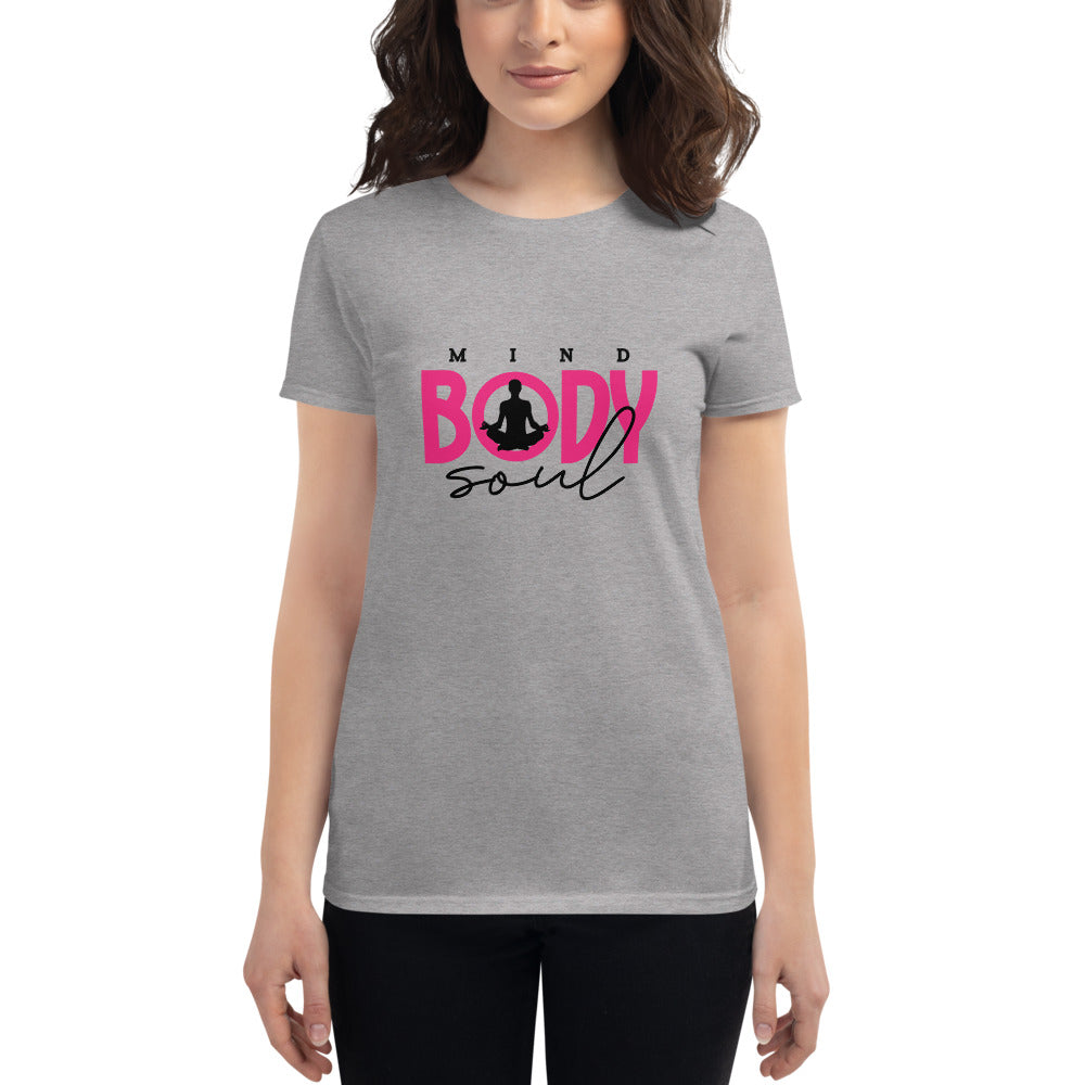 MIND BODY SOUL - Women's short sleeve t-shirt