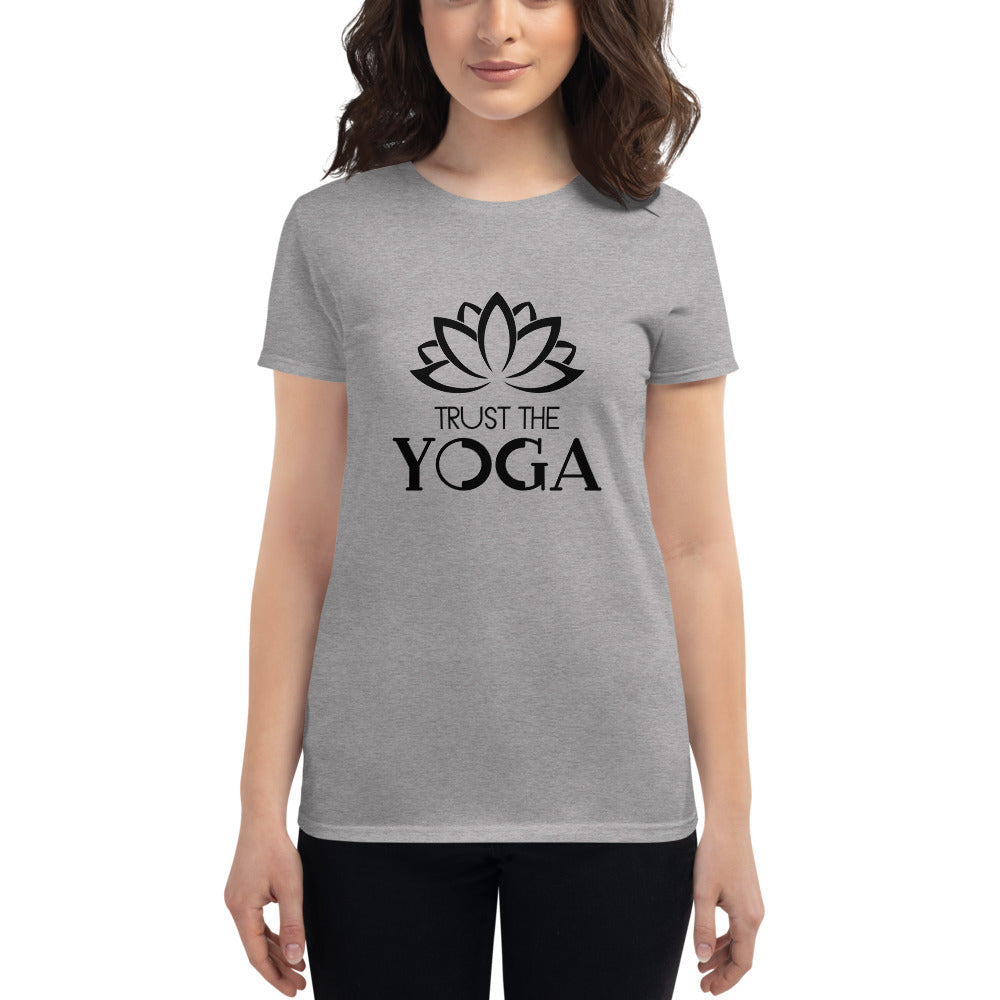 TRUST THE YOGA - Women's short sleeve t-shirt