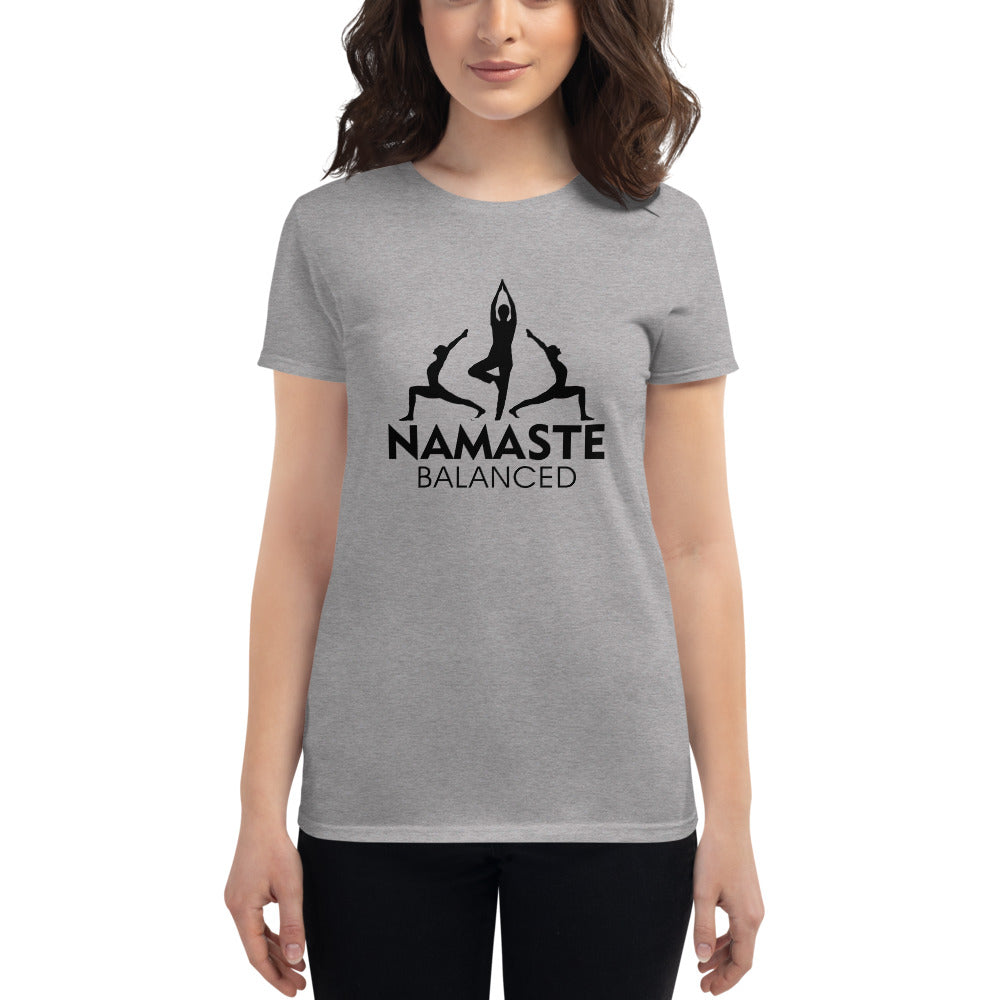 NAMASTE BALANCED - Women's short sleeve t-shirt