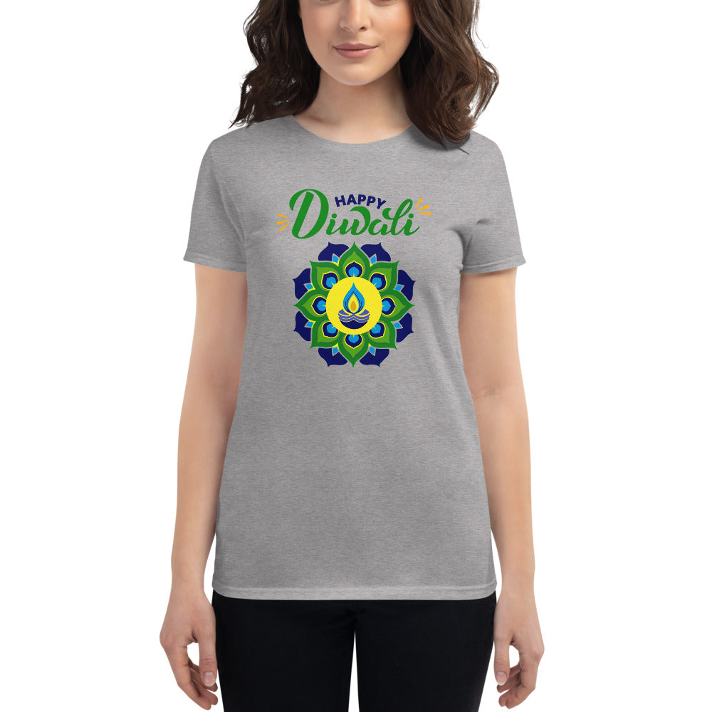 HAPPY DIWALI - Women's short sleeve t-shirt