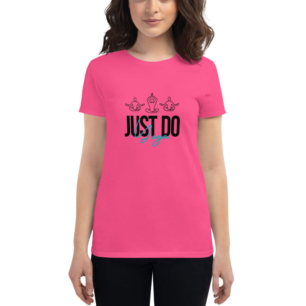 JUST DO YOGA - Women's short sleeve t-shirt