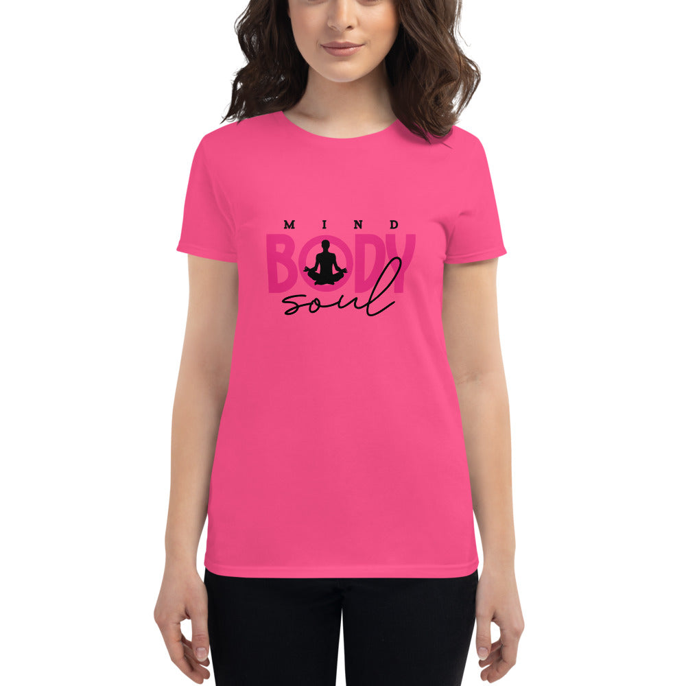 MIND BODY SOUL - Women's short sleeve t-shirt