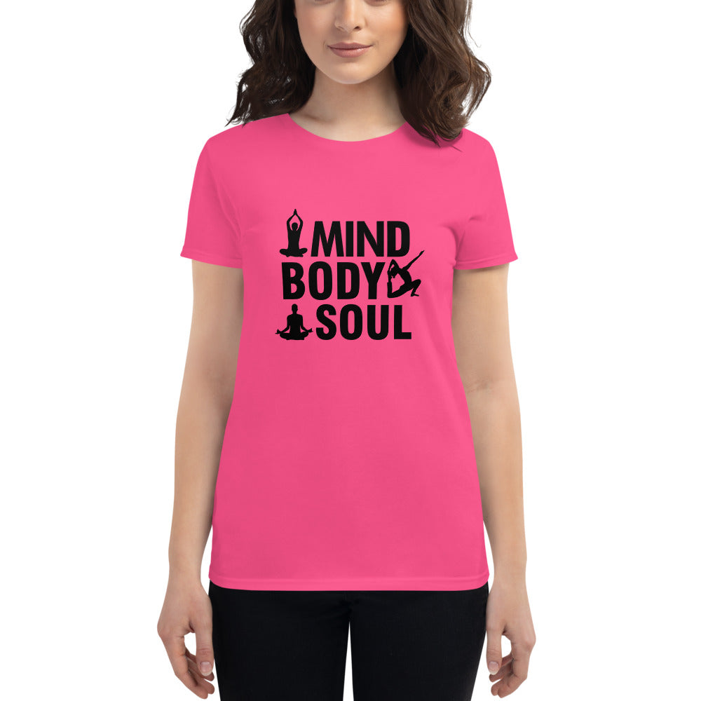 MIND BODY SOUL - Women's short sleeve t-shirt