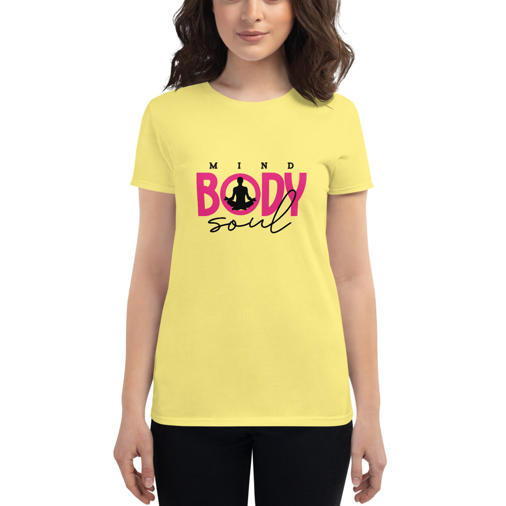 MIND BODY SOUL - Women's short sleeve t-shirt