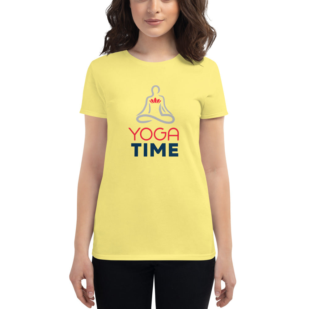 YOGA TIME - Women's short sleeve t-shirt