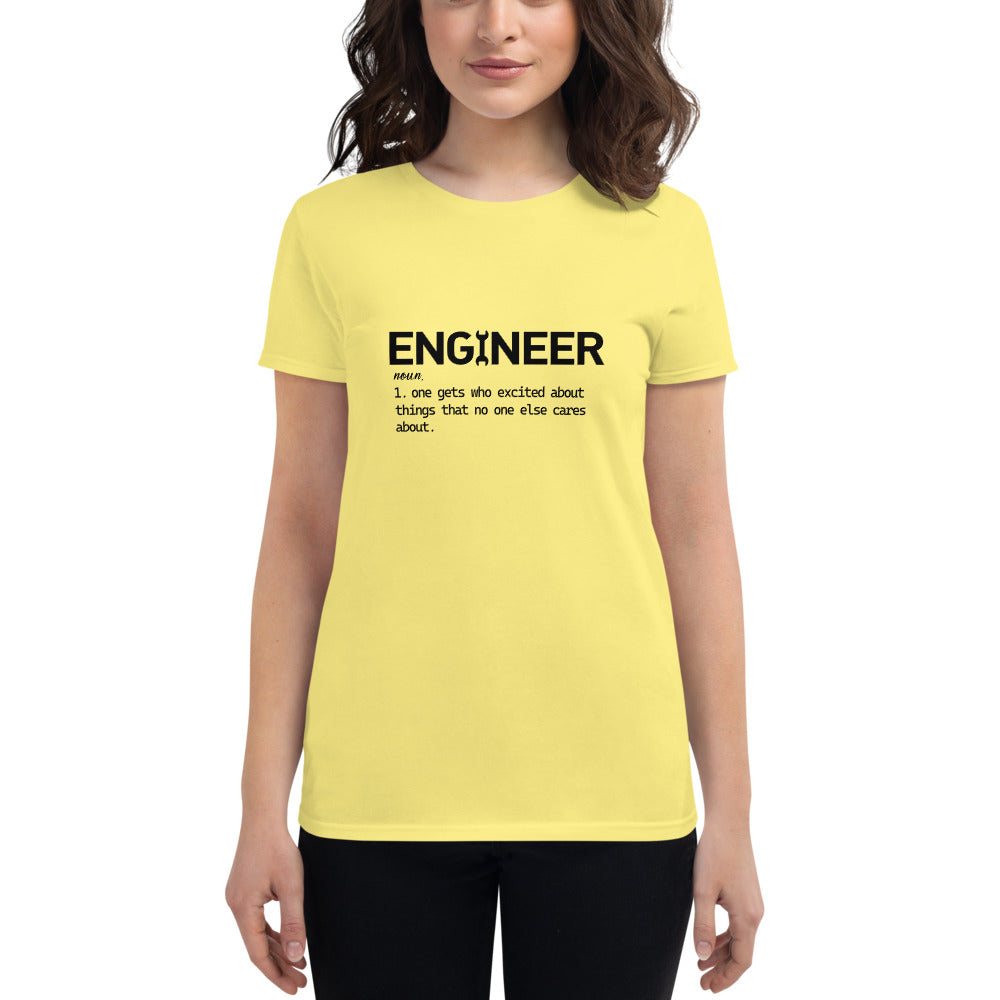 ENGINEER - Women's short sleeve t-shirt