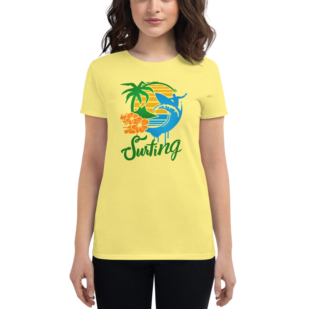 SURFING - Women's short sleeve t-shirt