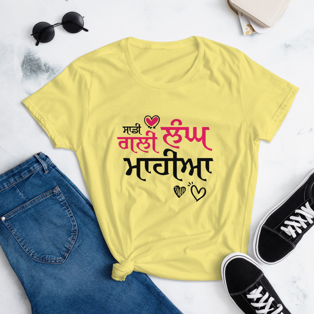 SADDI GALI LANG MAHIYA - Women's short sleeve t-shirt