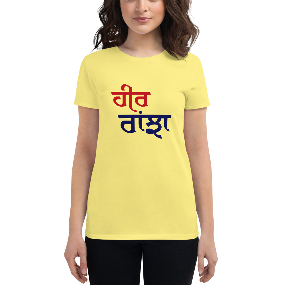 HEER RANJHA - Women's short sleeve t-shirt