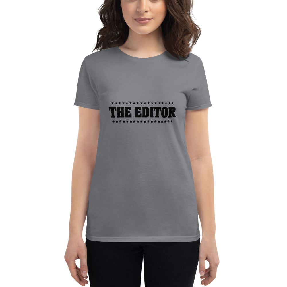 THE EDITOR - Women's short sleeve t-shirt