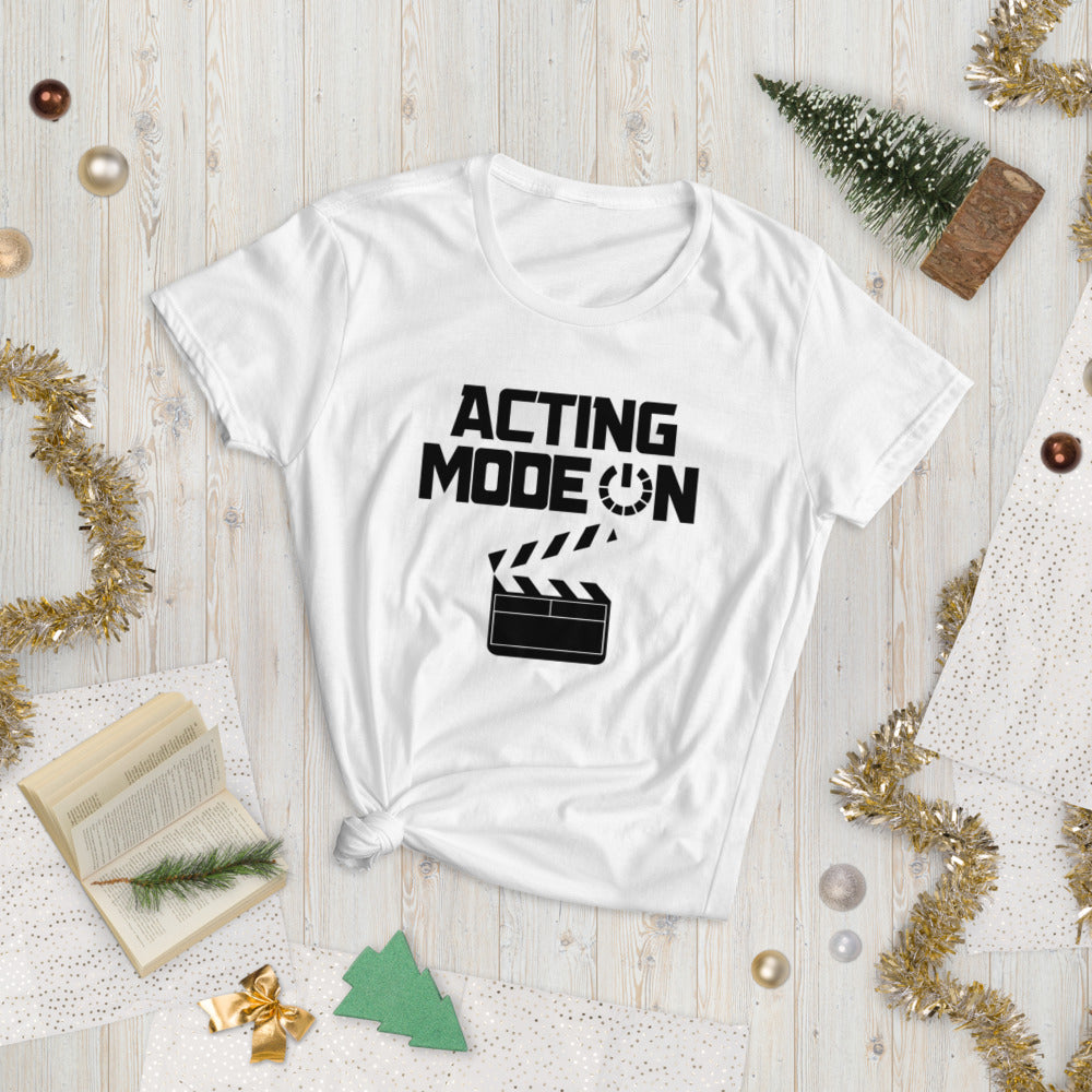 ACTING MODE ON - Women's short sleeve t-shirt