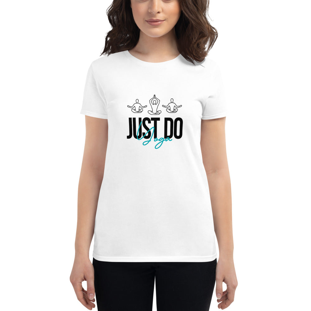 JUST DO YOGA - Women's short sleeve t-shirt