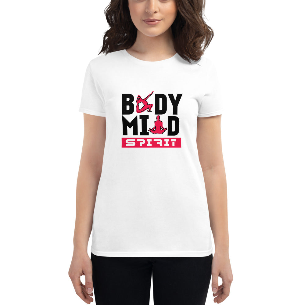 BODY MIND SPIRIT - Women's short sleeve t-shirt