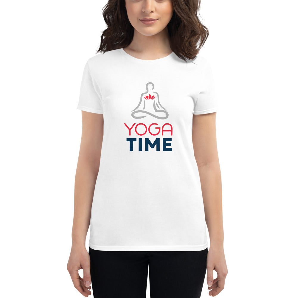 YOGA TIME - Women's short sleeve t-shirt