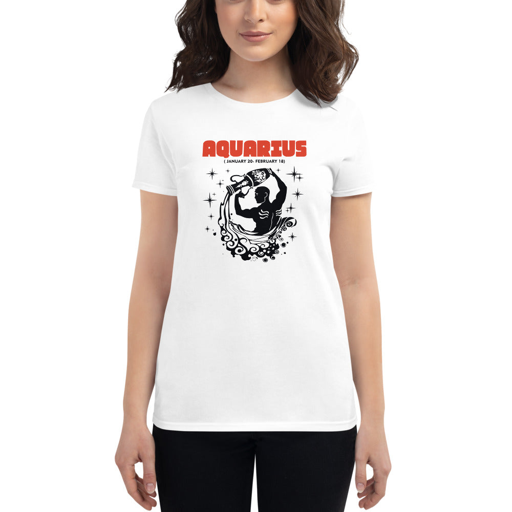 AQUARIUS - Women's short sleeve t-shirt