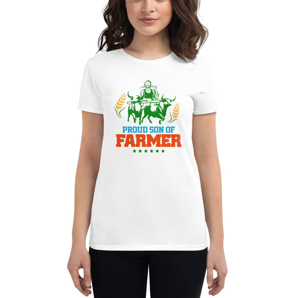 PROUD SON OF FARMER - Women's short sleeve t-shirt