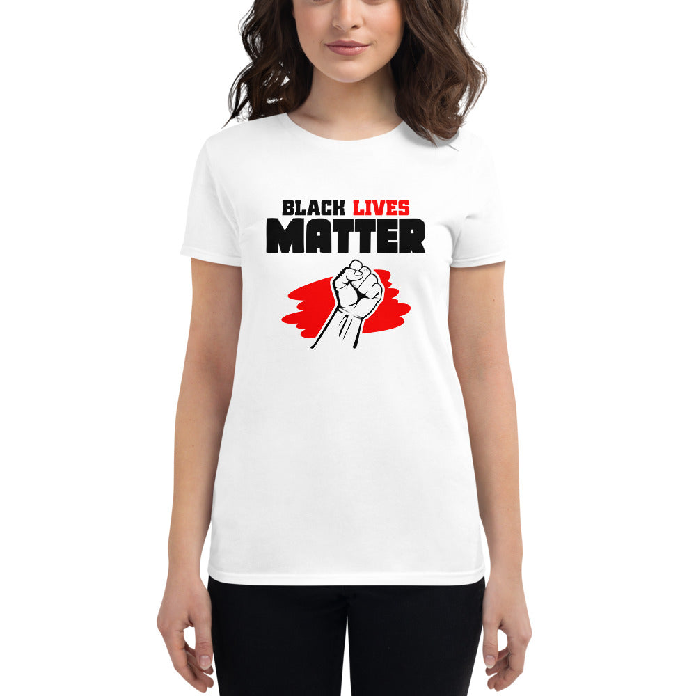 BLACK LIVES MATTER - Women's short sleeve t-shirt