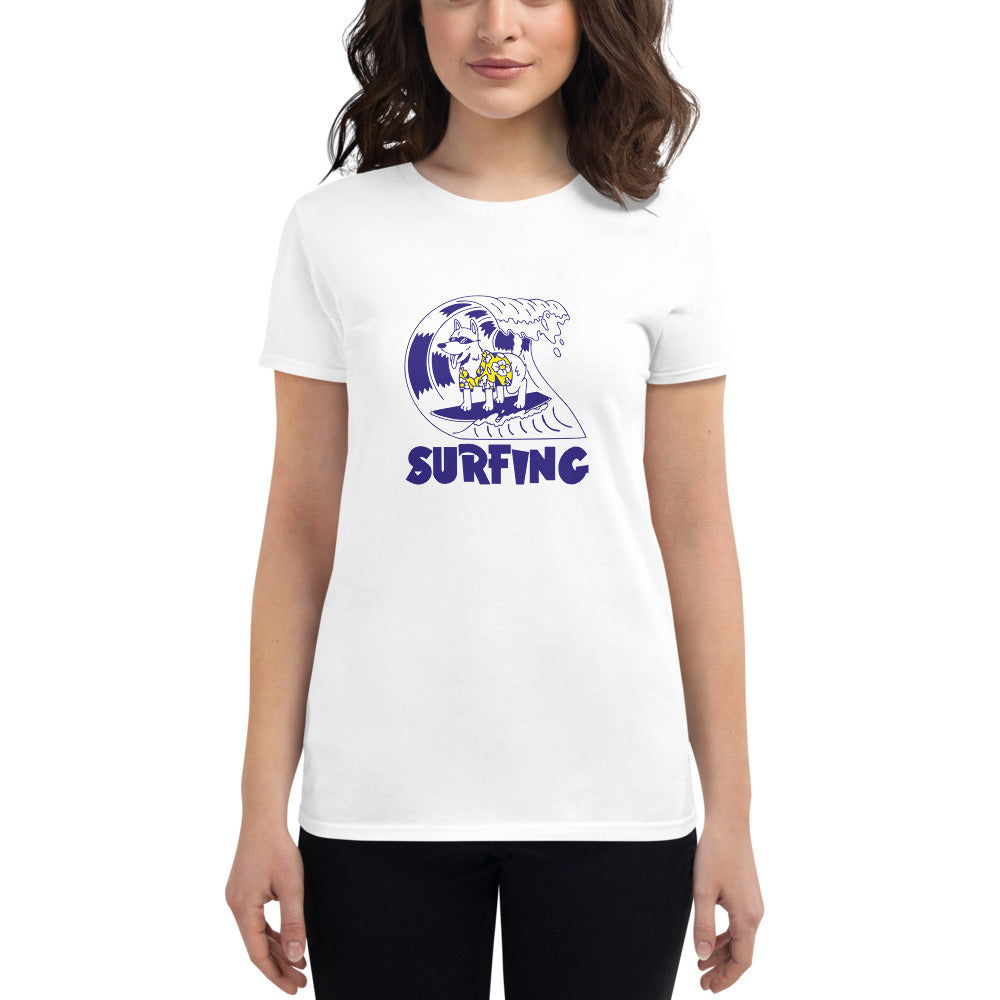 SURFING - Women's short sleeve t-shirt