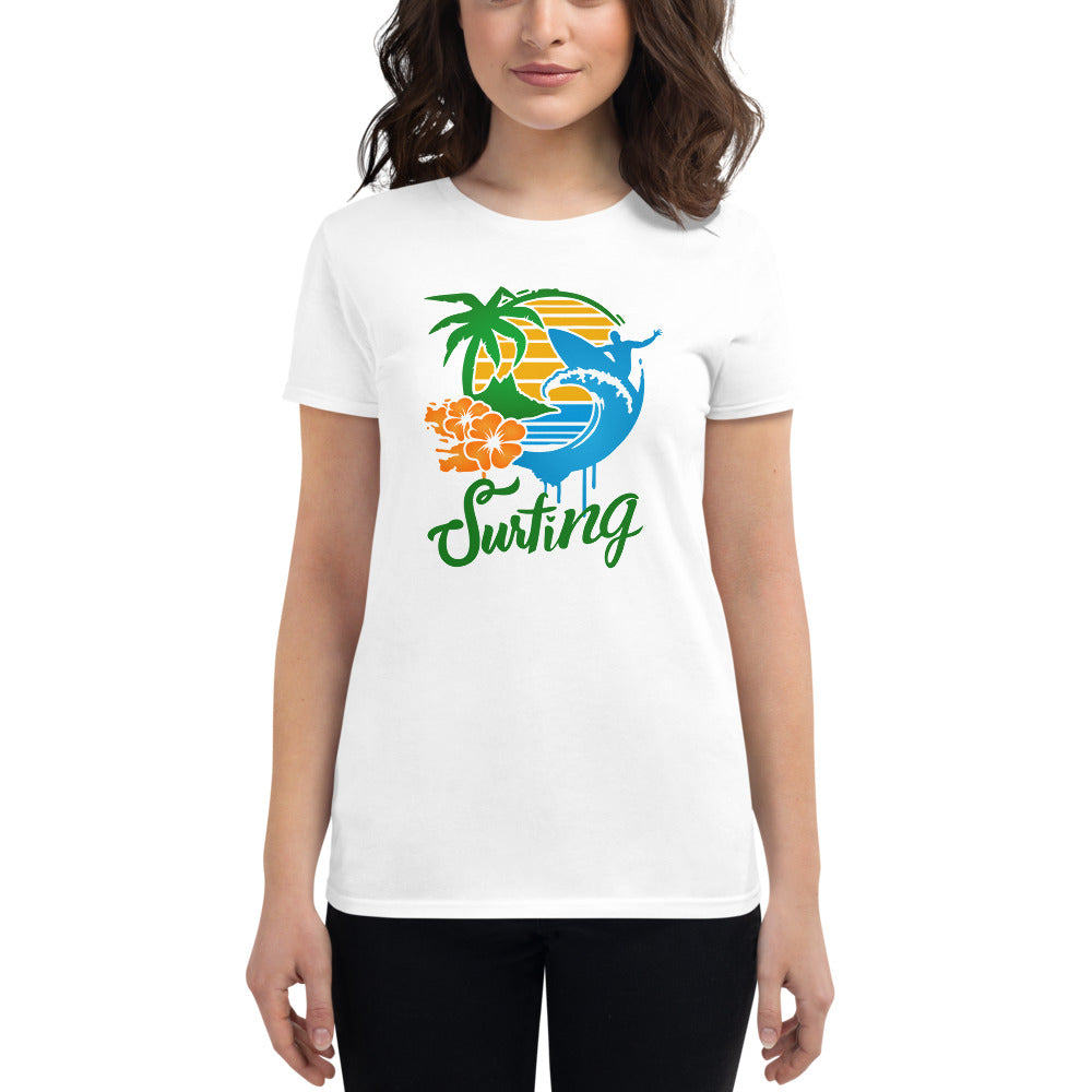 SURFING - Women's short sleeve t-shirt