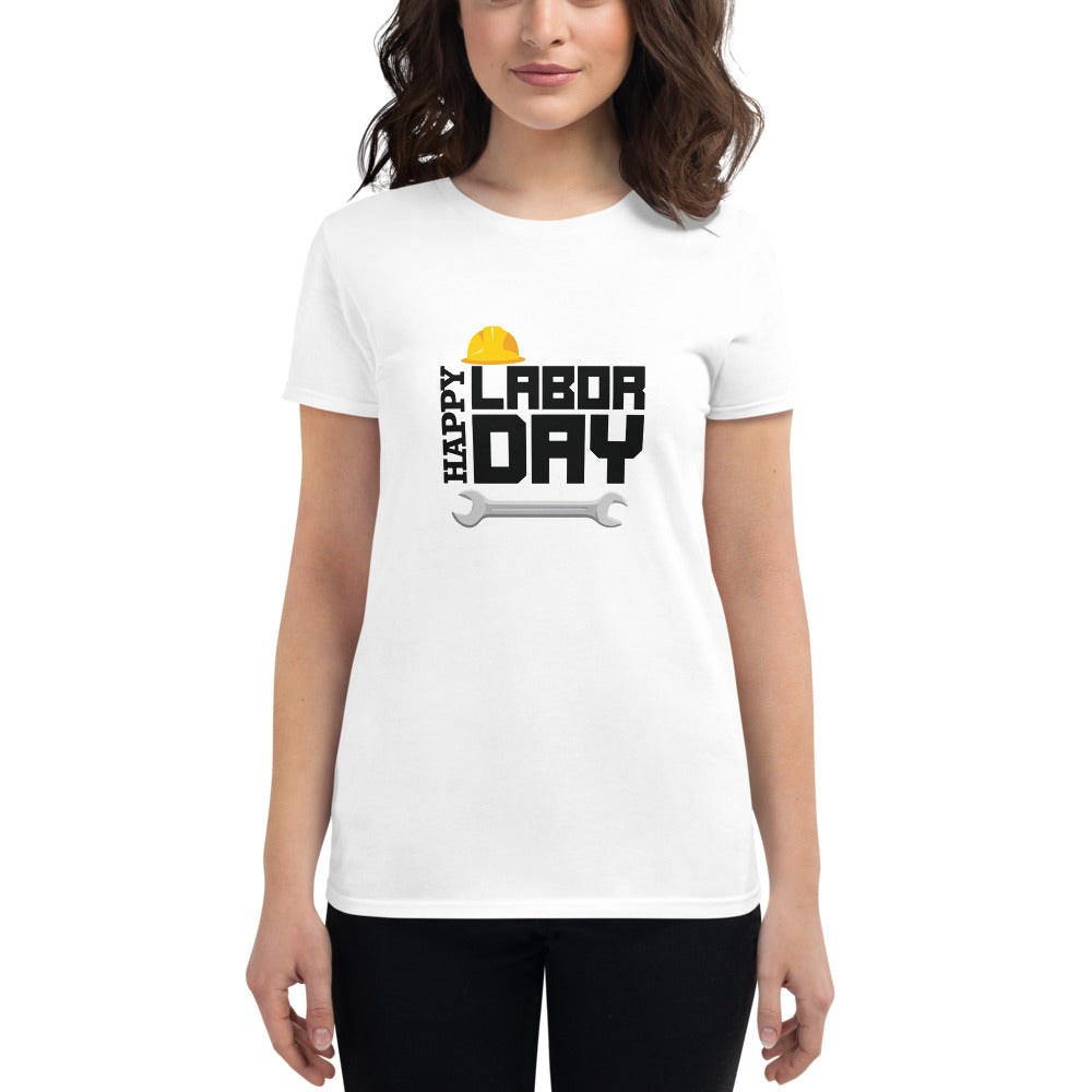 HAPPY LABOR DAY - Women's short sleeve t-shirt