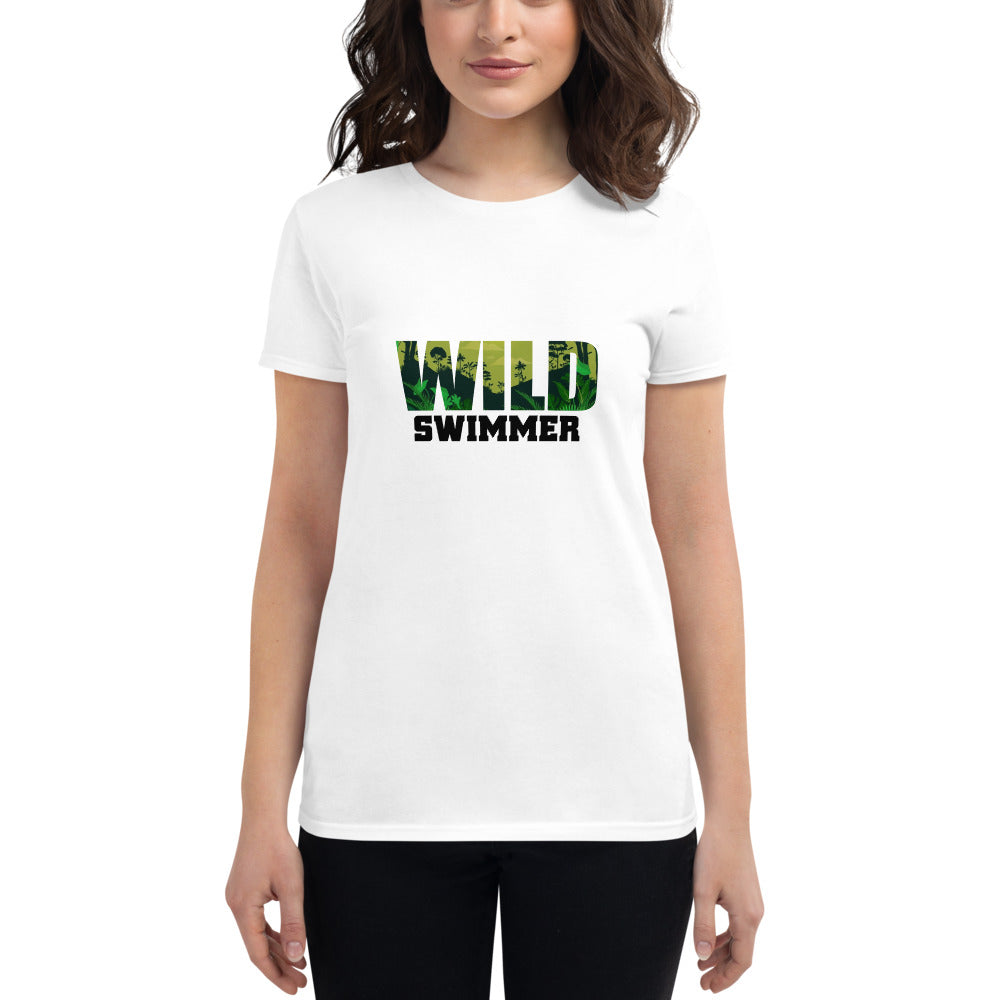 WILD SWIMMER - Women's short sleeve t-shirt