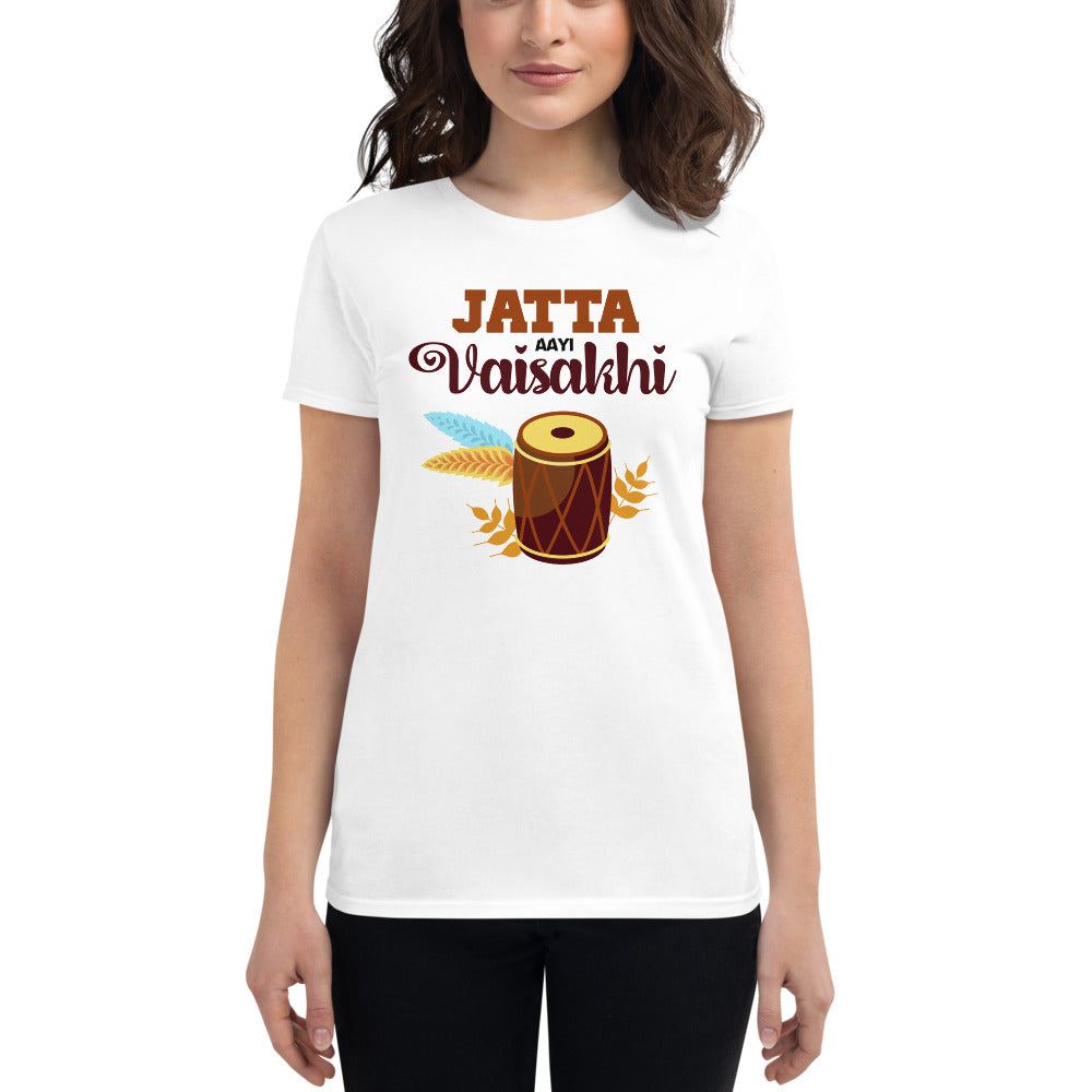 JATTA AAYI VAISAKHI - Women's short sleeve t-shirt